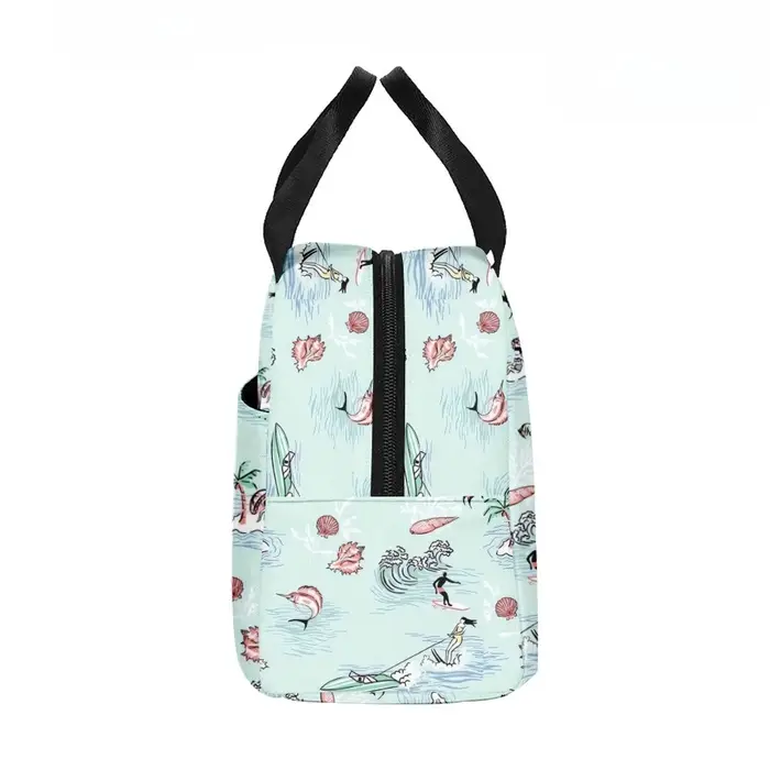 Sac à déjeuner isolé Premium Surf Beach Waves