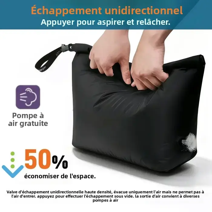 Sac de compression de voyage