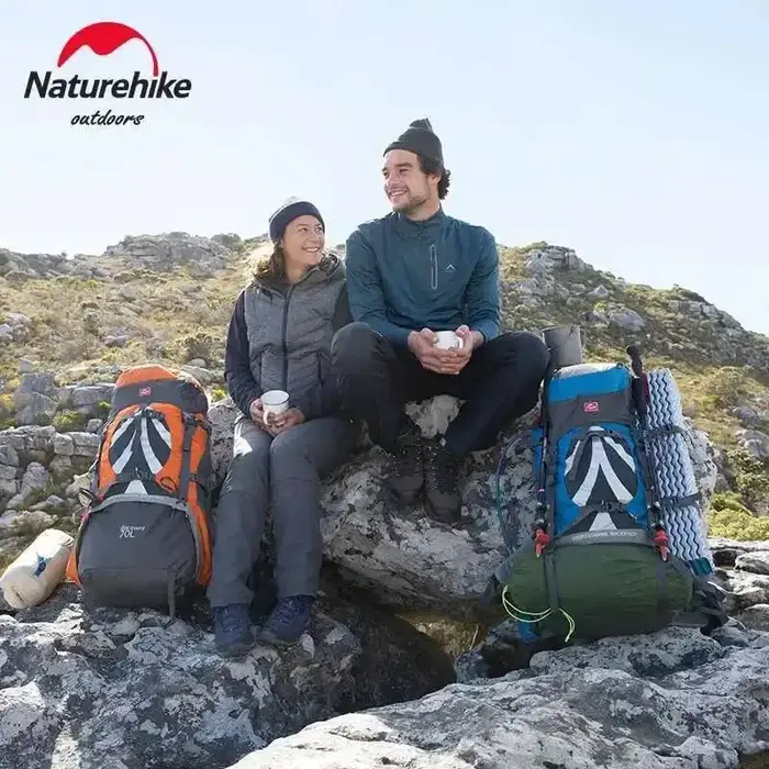 Naturehike 70L sac à dos d'alpinisme sac à dos de randonnée en plein air loisirs sport tourisme sac à dos