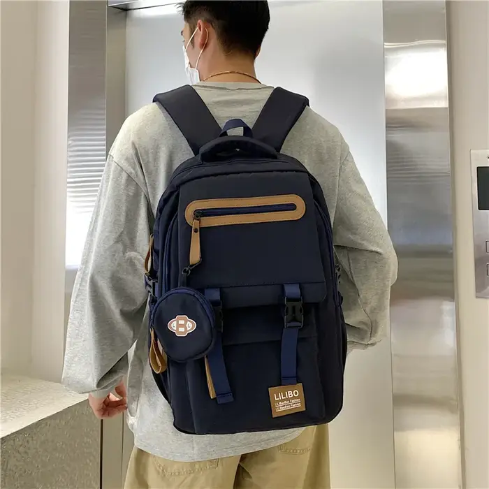 Sac à dos de grande capacité en tissu Oxford