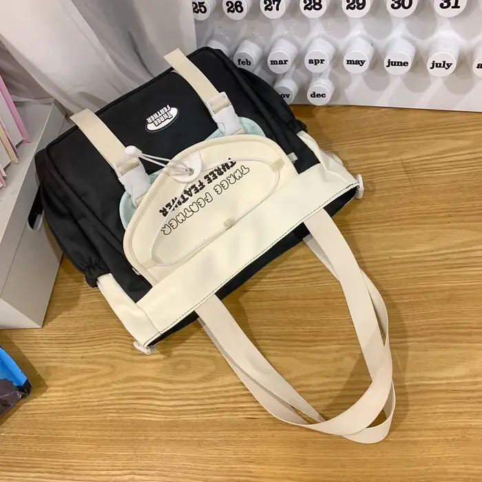 Sac à dos avec pendentif de dessin animé Ins de Style coréen