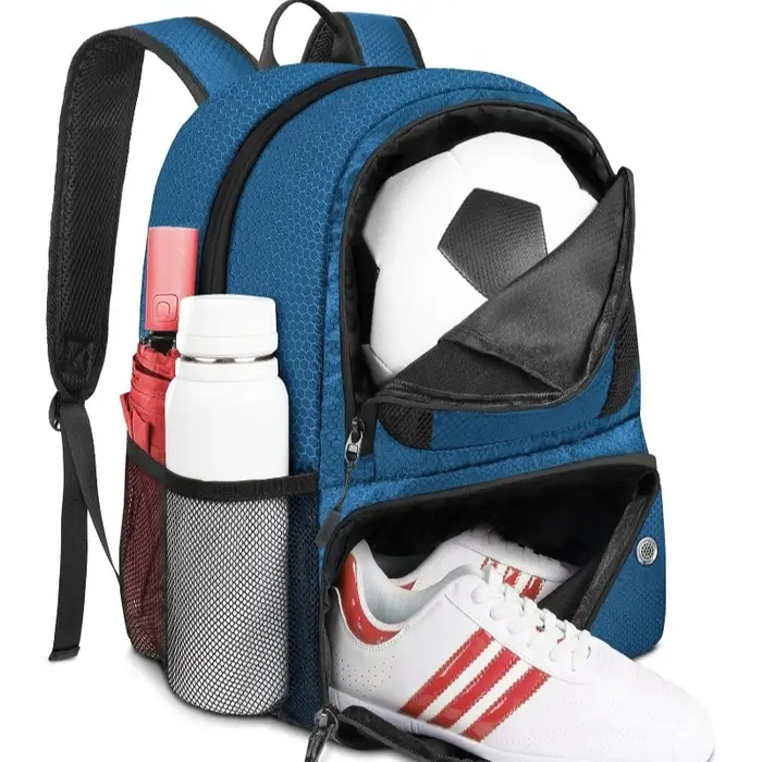Sac à dos de football avec support pour ballon