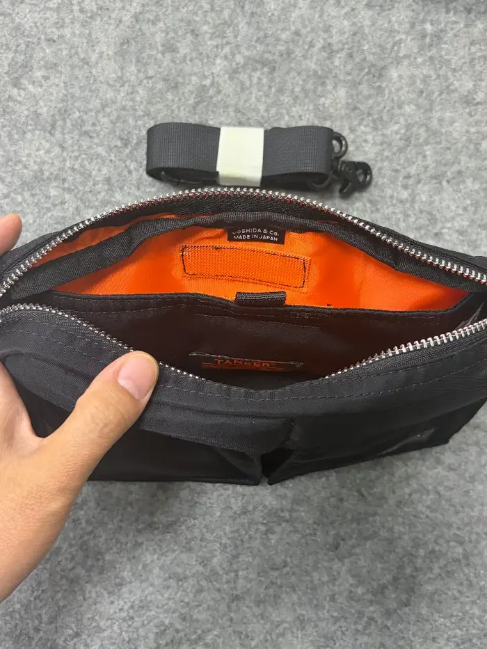 Sac bandoulière en nylon Porter Tanker, petite taille 22*13*4cm, sac de taille décontracté, sacoche