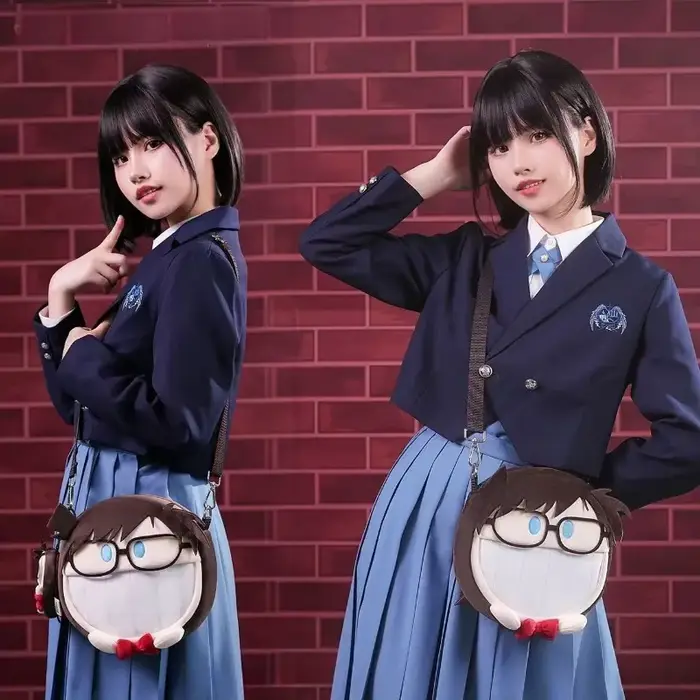 Sac bandoulière en peluche Detective Conan