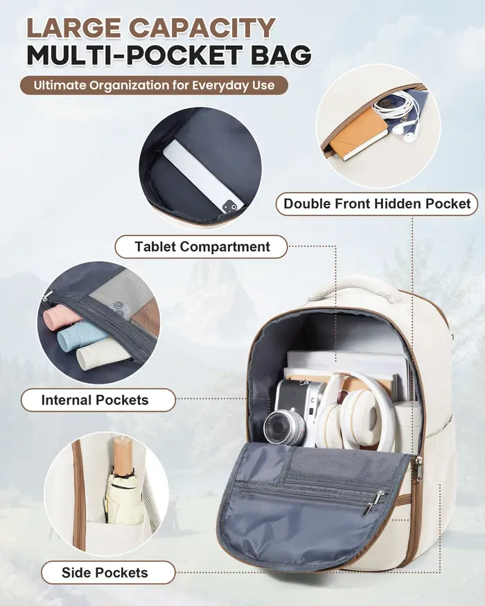 Sac à dos de voyage pour avion 45x36x20 pour bagages à main Easyjet