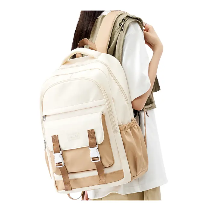 Sacs à dos pour étudiants, sac à dos de grande capacité pour femmes, sac d'école tendance pour ordin