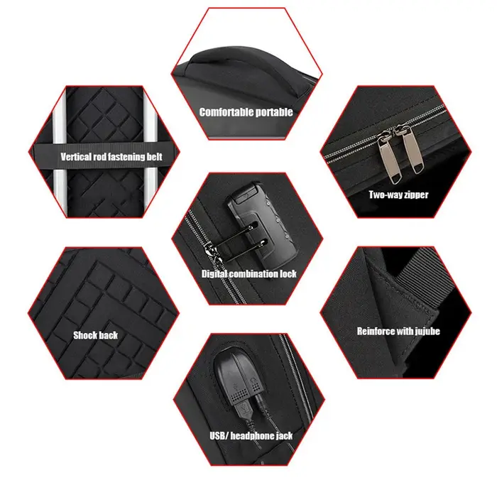 Sac à dos pour ordinateur portable 15 "17"