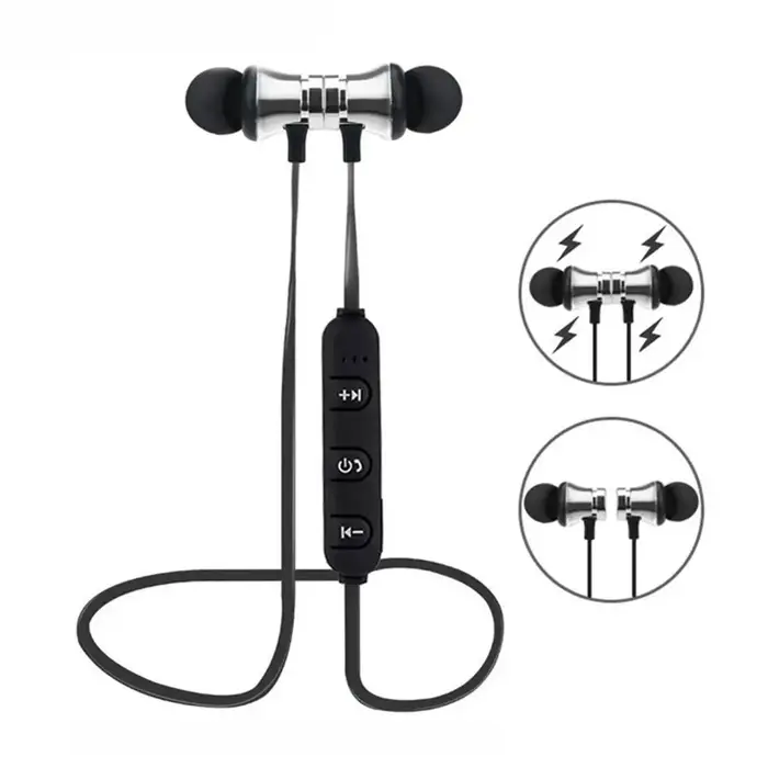 Sport en cours d'exécution Bluetooth 4.2 écouteur magnétique sans fil casque avec HD Microphone basse 3D stéréo écouteurs pour Huawei Xiaomi
