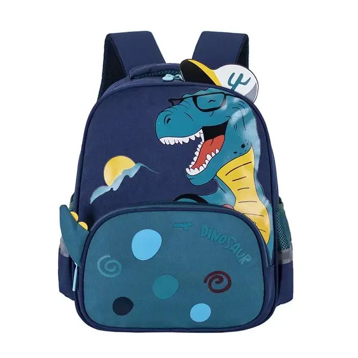 Sac d'école maternelle dessin animé dinosaure bébé garçons sacs à dos pour enfants d'âge préscolaire cartable 2-6 ans