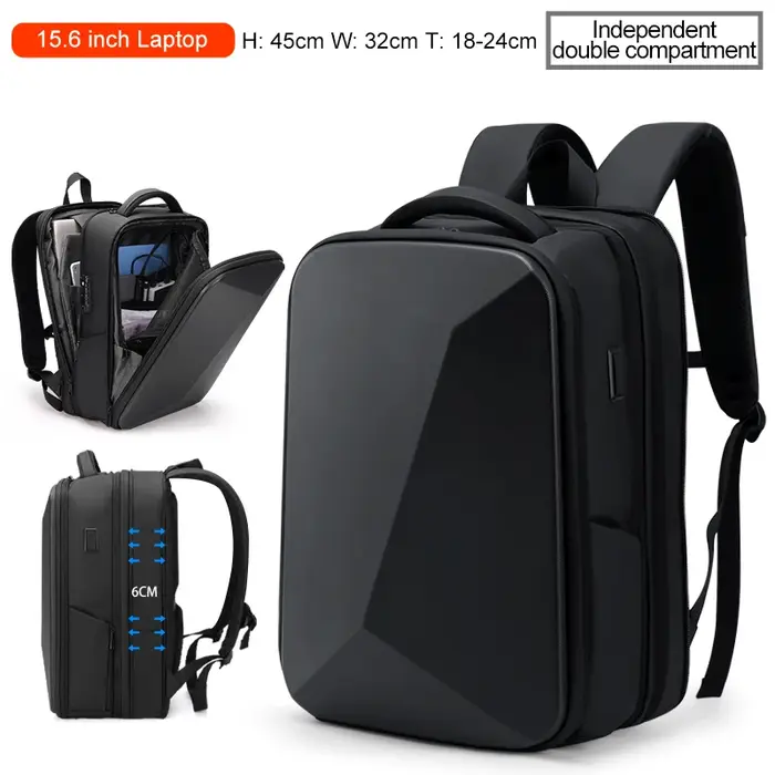 Fenruien marque sac à dos pour ordinateur portable Anti-vol étanche sacs à dos d'école USB charge hommes sac de voyage d'affaires sac à dos nouveau Design