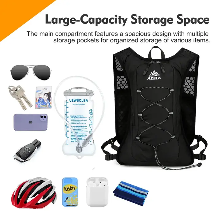 Sac à dos d'hydratation pour la course à pied