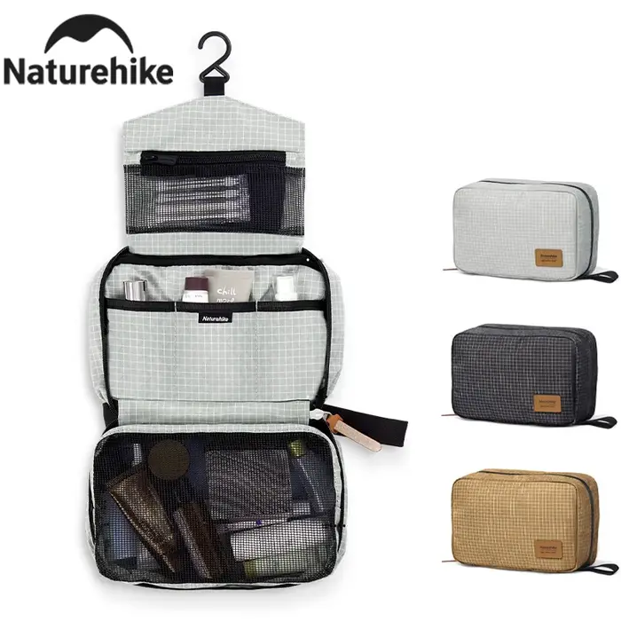 Naturehike Camping randonnée trousse de toilette voyage sac cosmétique plage piscine surf Portable grande capacité transporter sac étanche