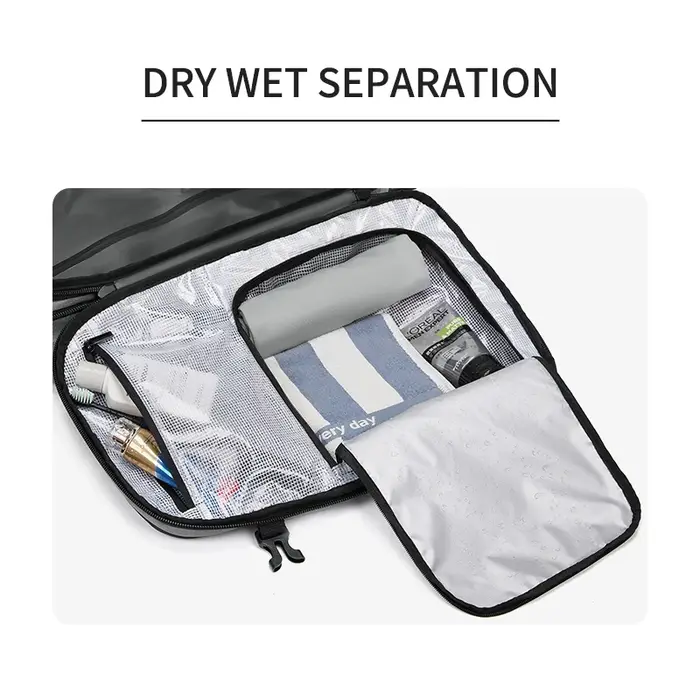 Sac à dos de voyage pour hommes, compression sous vide, pour ordinateur portable 17 pouces, sac à do