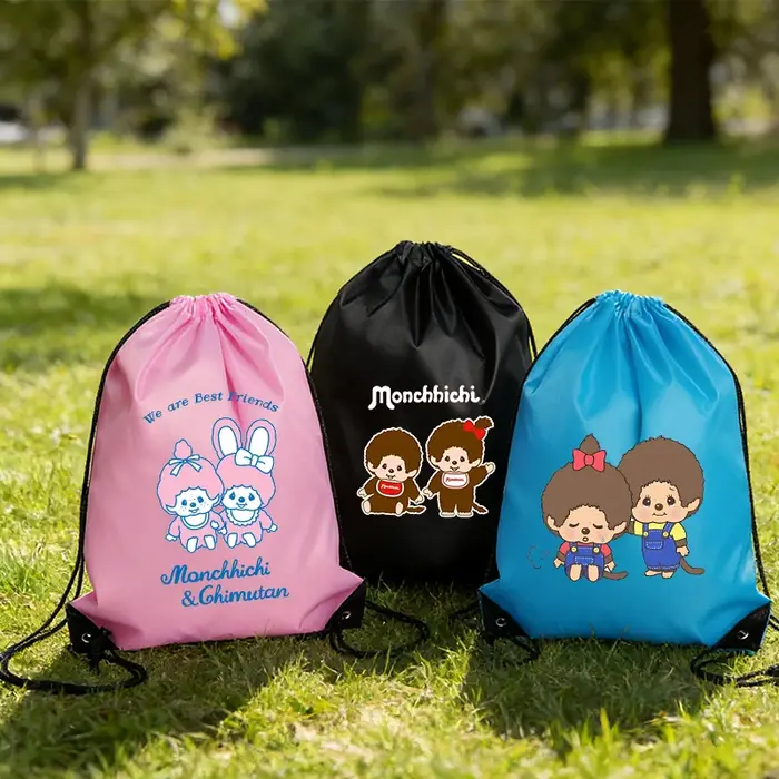 Sac à dos à cordon Monchhichi pour femme