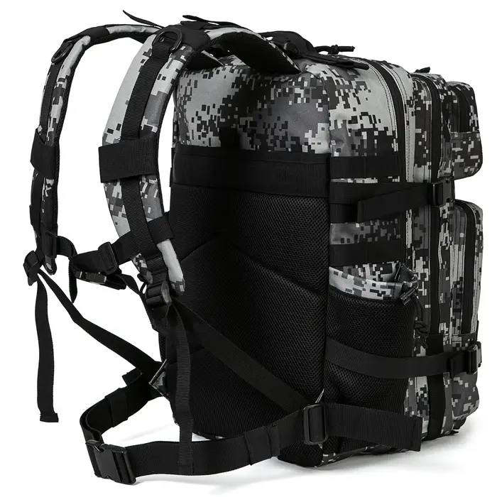 Sac à dos Dull avec porte-bouteille pour hommes et femmes, sac d'assaut, sac à dos RapDuty, école de