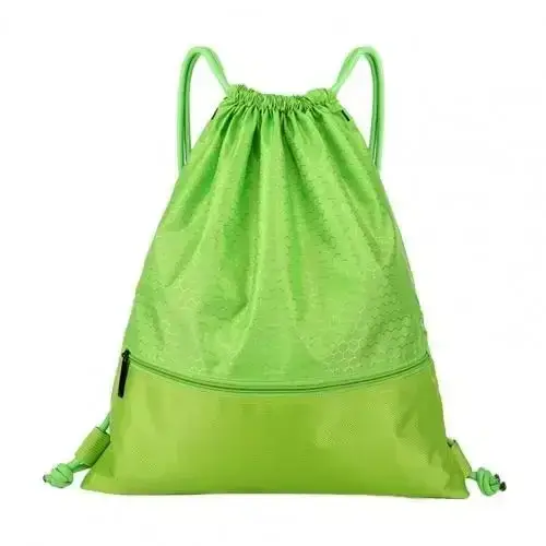 Sac à dos Simple avec poche à cordon de serrage pour Sport de plein air, sac à dos de Fitness pour h