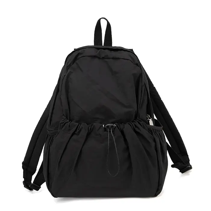 Sac à dos décontracté femmes grande capacité mode Junior lycée étudiant pli cartable sac en tissu coréen voyage sac à dos