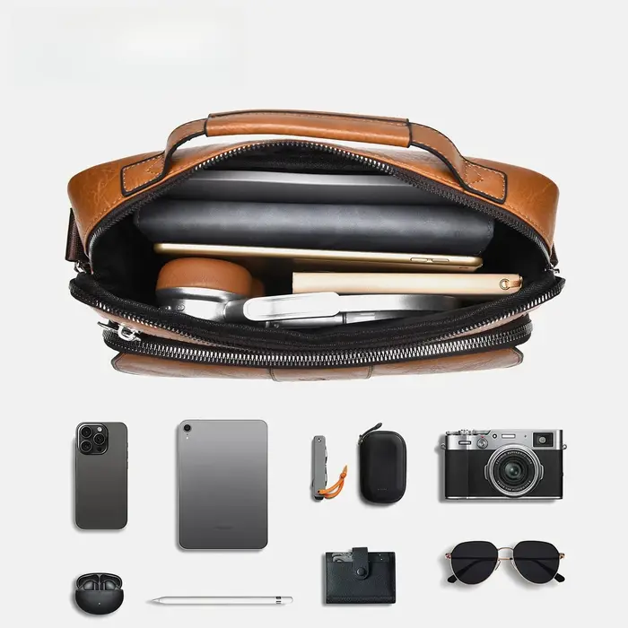 Sac bandoulière homme WEIXIER en PU