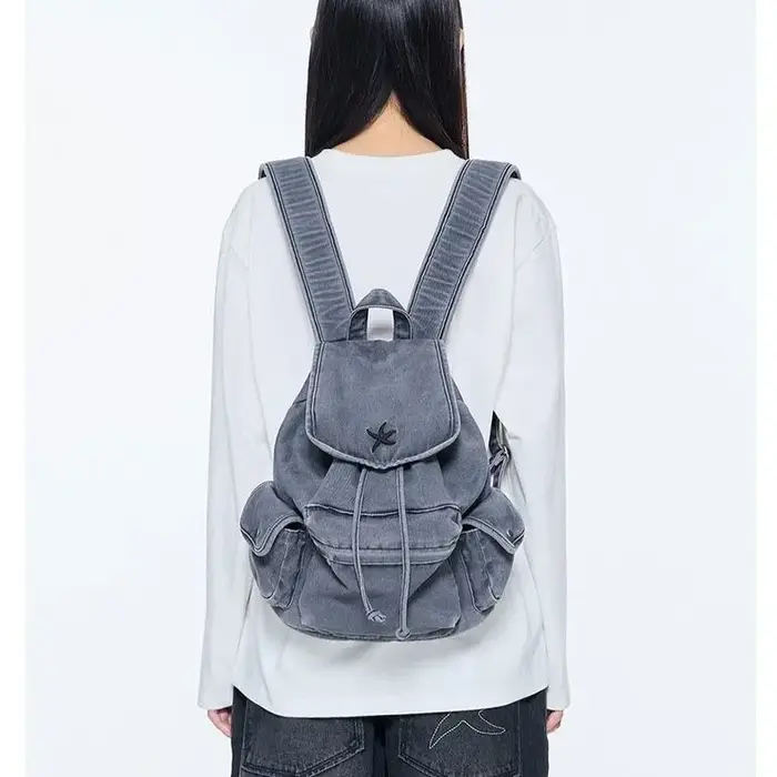 Sac à dos 2025 toile mode Vintage haute capacité sac à dos Denim