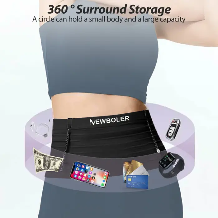 NEWBOLER – sac de taille de sport élastique