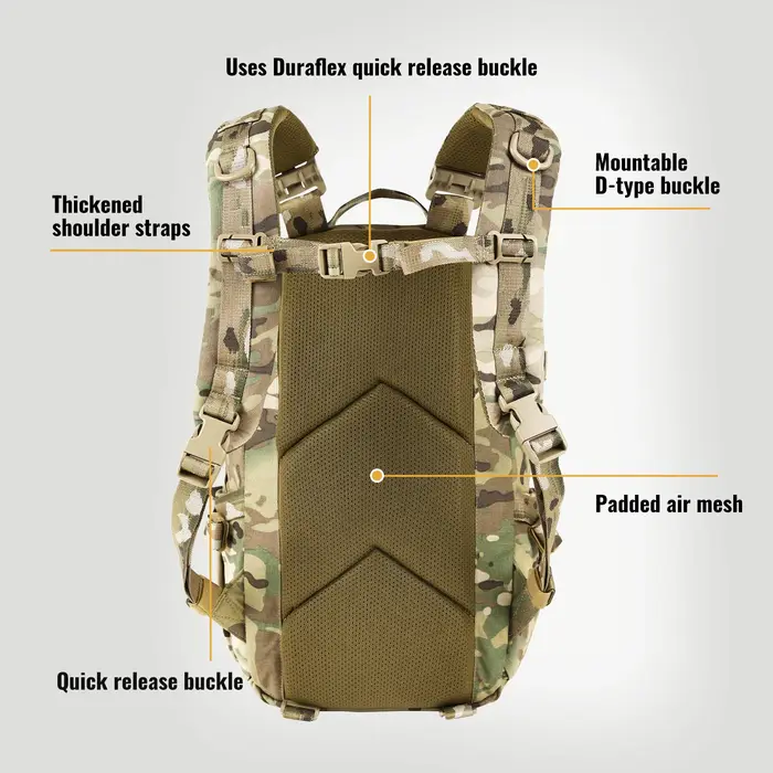 VOTAGOO Nouveau Sac à Dos Roaring Cricket 20L pour Activités de Plein Air