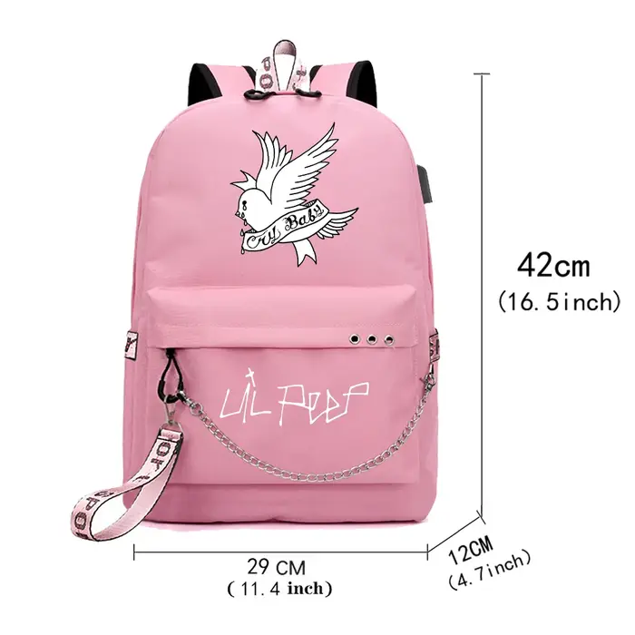 Lil peep sac à dos étudiant mode Fans sacs à dos décontracté Sport sac d'école pour les Fans cadeau