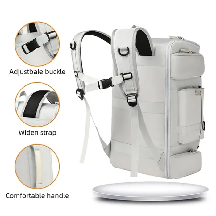 Sac à dos multi-poches pour ordinateur portable pour homme, grande capacité, voyage d'affaires, baga