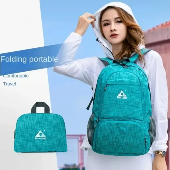Sac de peau transfrontalier voyage en plein air pliable léger loisirs sport Camping sac à dos randonnée