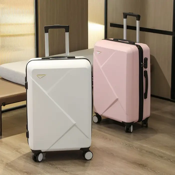 Valise à bagages à main irrégulière Z 20/24/28 pouces, roues rotatives en Abs avec serrure à combina