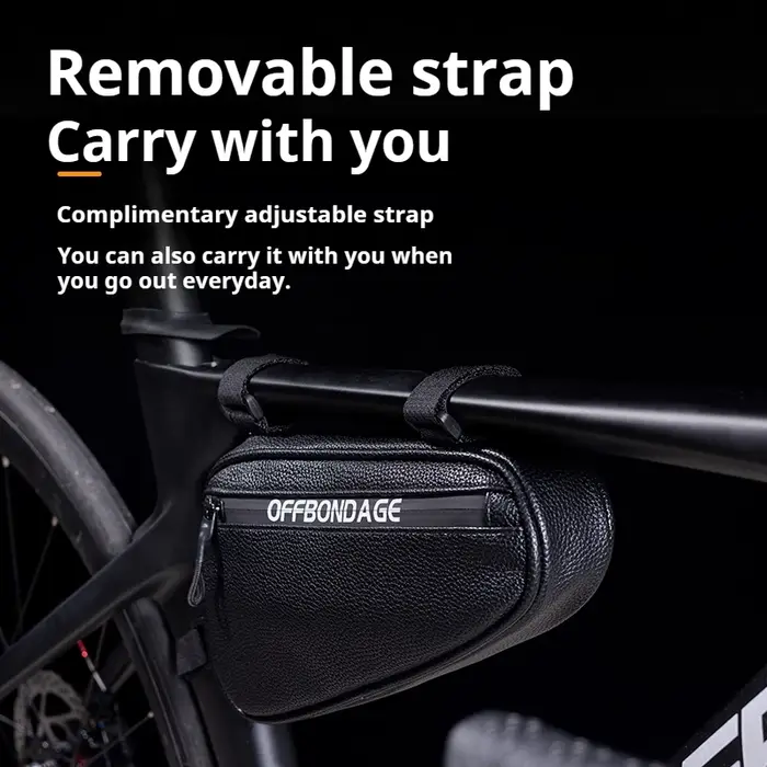 Sacoche triangulaire pour vélo