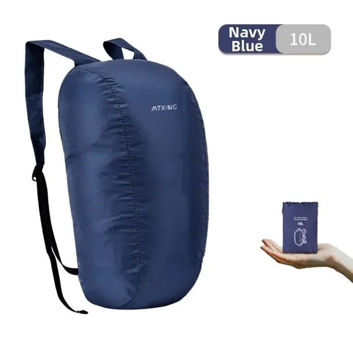 Nouveau sac à dos pliable de 10l