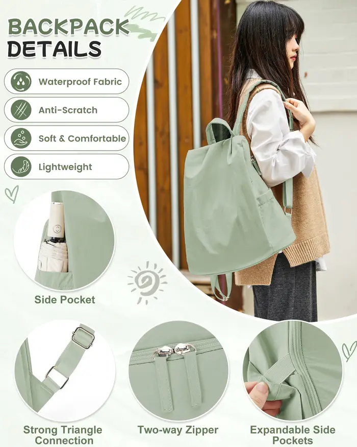 Sac à dos pour femmes, Sac à dos moderne Simple
