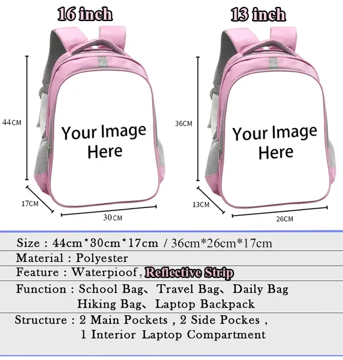 Sac à dos imprimé de gymnastique rythmique pour filles