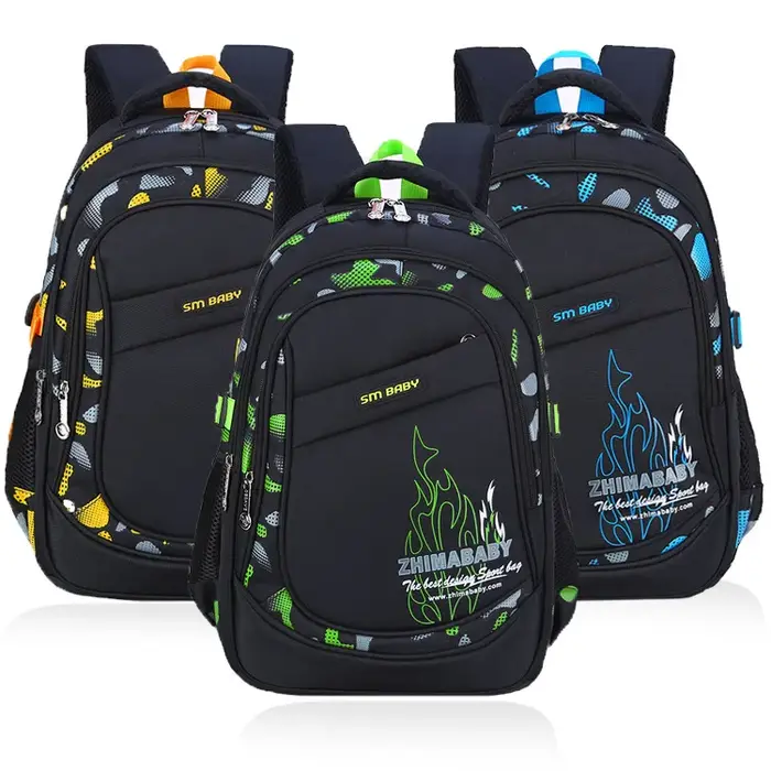 Sac d'école enfants sacs à dos décontractés en Nylon grande taille