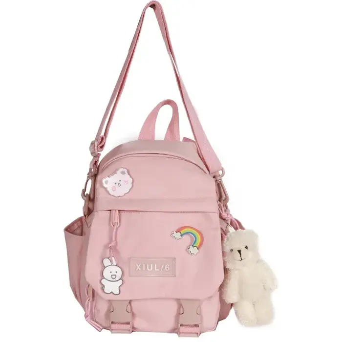 Femmes mignon petit sac à dos Kawaii Mini sac à dos sac d'école multifonctionnel mode vendeur chaud МиниРюкзакasabichter_و