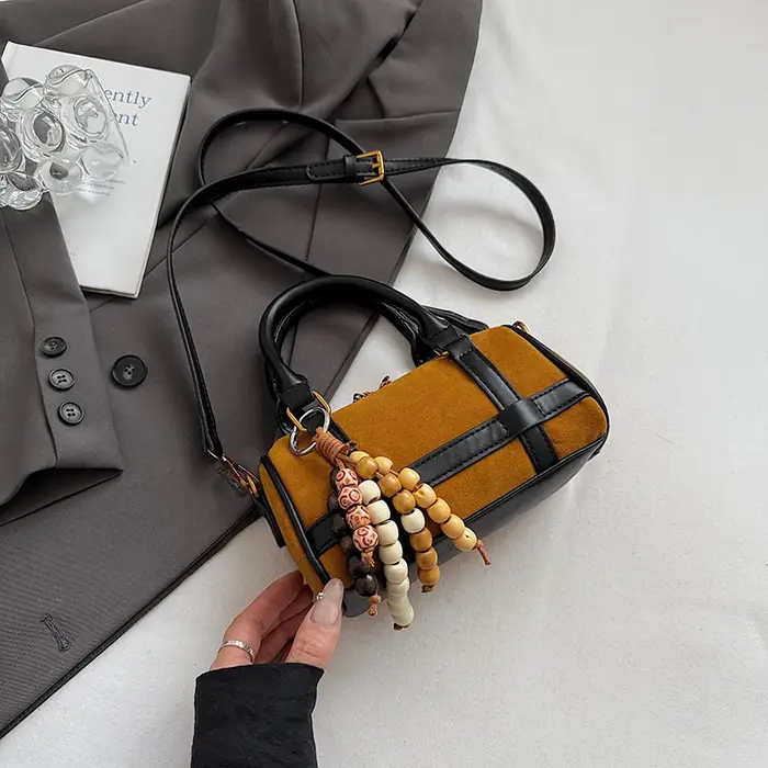 Mini petit sac femmes 2025 polyvalent hiver daim cuir épaule sac à bandoulière dames concepteur Bost
