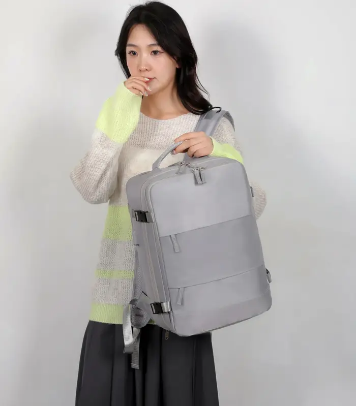 Sac à dos de grande capacité 45cm x 30cm x 18cm, sac de cabine, sac à dos de voyage pour hommes et f