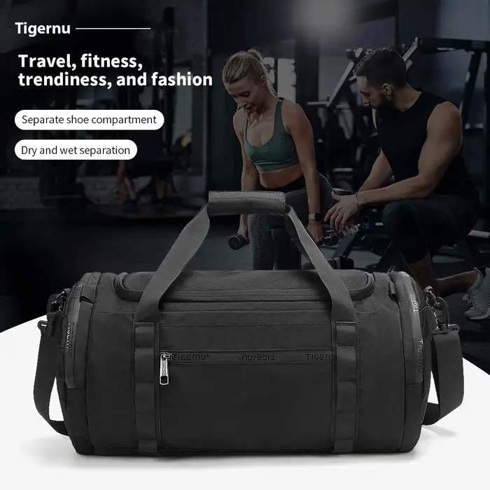 Tigernu sacs de voyage pour hommes sac de sport sac de Fitness étanche hommes sac Portable en plein