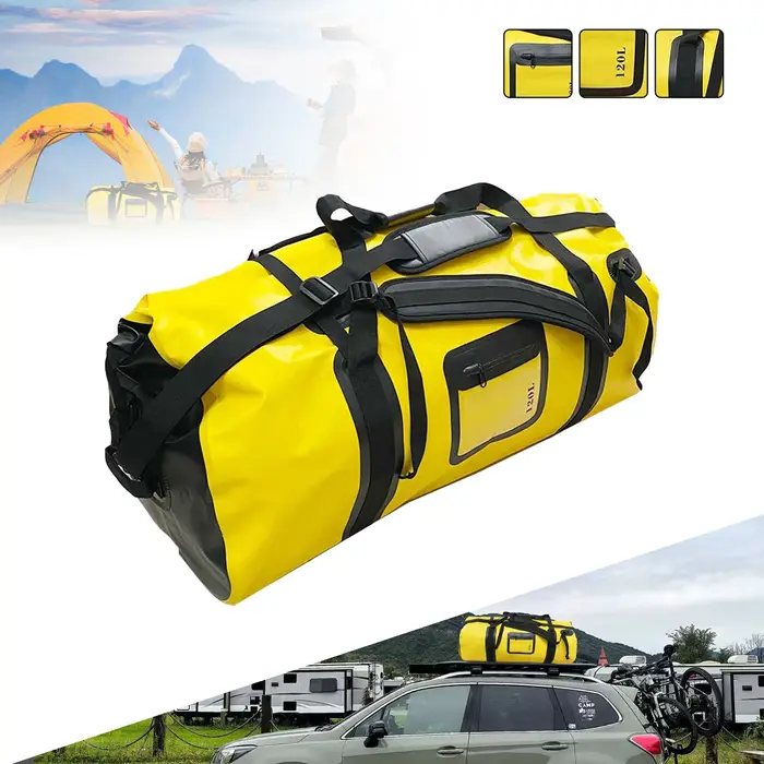 Sac de sport étanche 120l pour moto