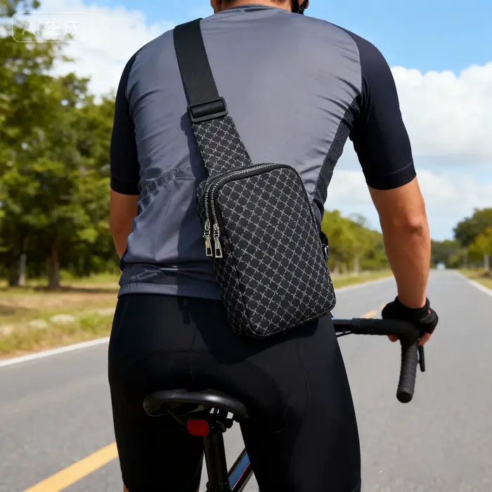 Sac de poitrine de cyclisme tendance pour hommes