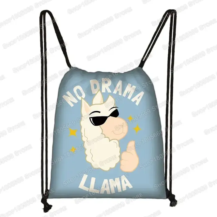 Sac à dos en toile Softback Lama pour femmes