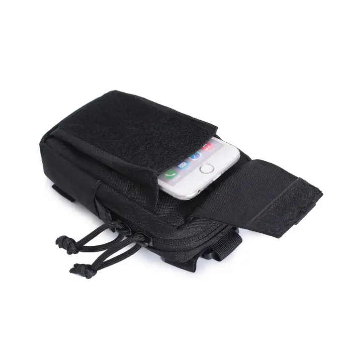 Molle sac à dos sangle sac support pour téléphone Sports de plein air course Camping randonnée chasse accessoires organisateur EDC outil taille pochette