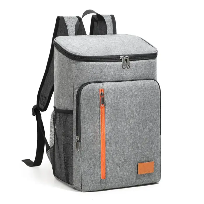 Sac à dos isotherme double épaule, épais, portable, pour repas, en tissu Oxford, grande capacité, sa