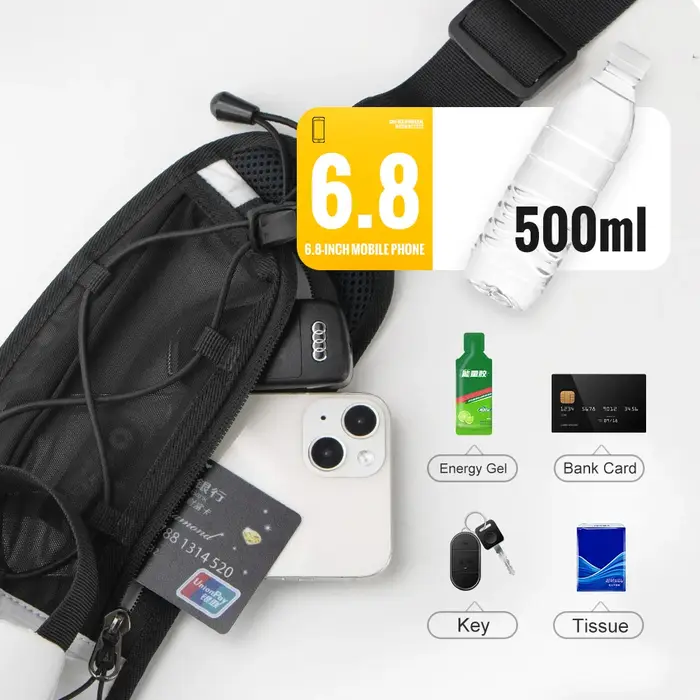 Sac banane de sport WRELS pour bouteille d'eau