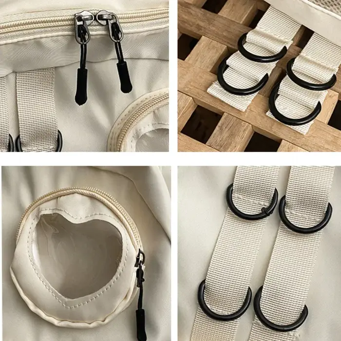 Sac d'école Style Collage pour adolescente Itabag Kawaii sac à dos Transparent amour coeur JK sac à dos femmes nouveau 2026 pochette d'ordinateur