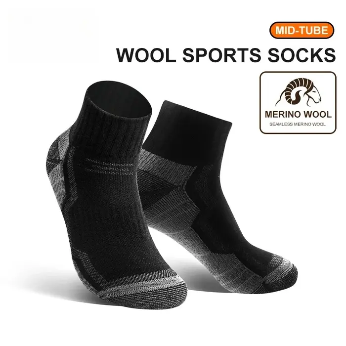 Chaussettes en laine mérinos pour hommes
