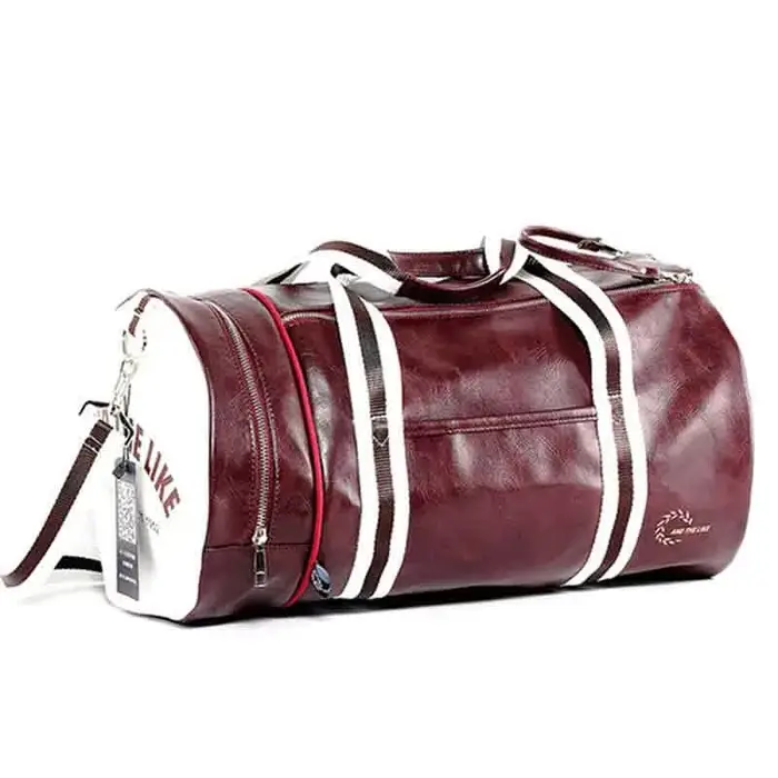 Sac de Sport en cuir imperméable pour femmes et hommes