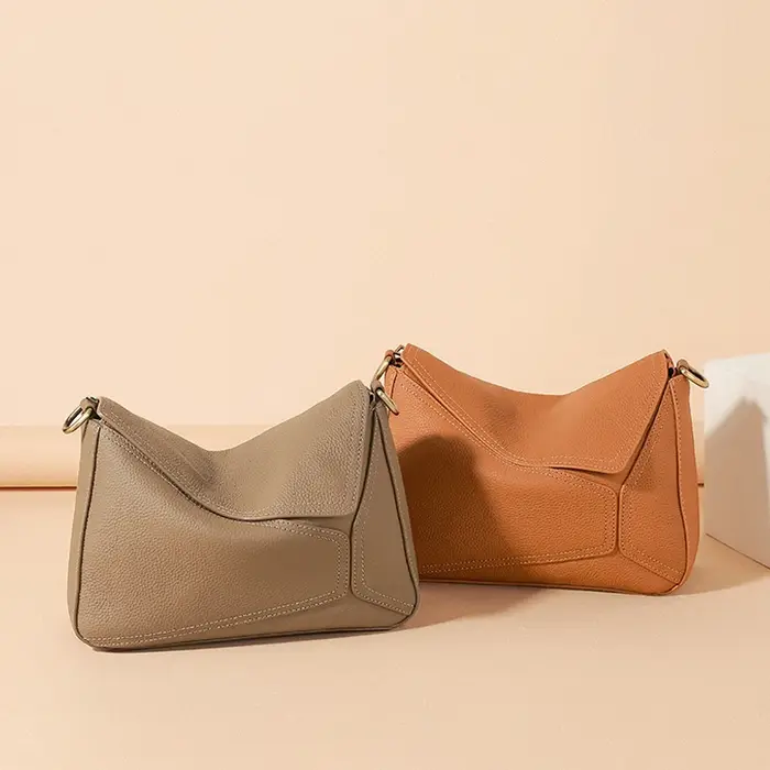 Nouveaux sacs à main de haute qualité en cuir véritable femmes sac fourre-tout de luxe en peau de va