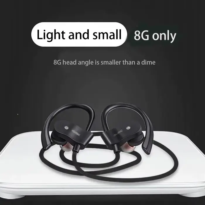 Écouteurs sans fil Bluetooth 4.1, casque d'écoute pour sport, course à pied, musique stéréo, Mini crochets d'oreille HIFI suspendus pour téléphone portable