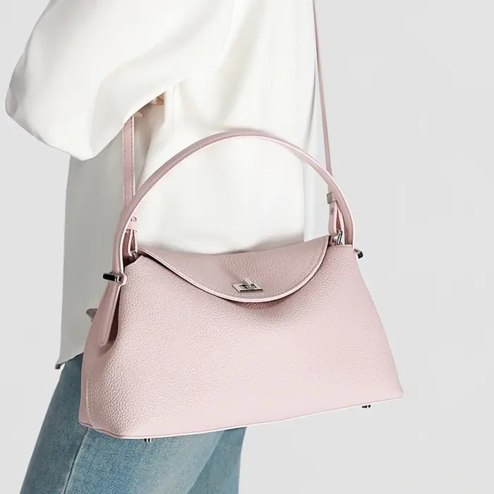 Sac à main en cuir véritable pour femmes, sac de luxe rétro à la mode, sac de créateur de haute qual